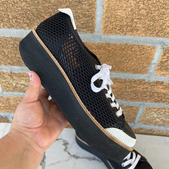 Flamingos Black Tatum / White Mesh Platform size39 - Picture 2 of 11